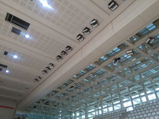 Impianto elettrici di illuminazione sportivo Tre Erre Impianti