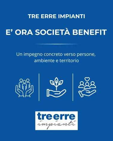 Tre Erre Impianti diventa Società Benefit
